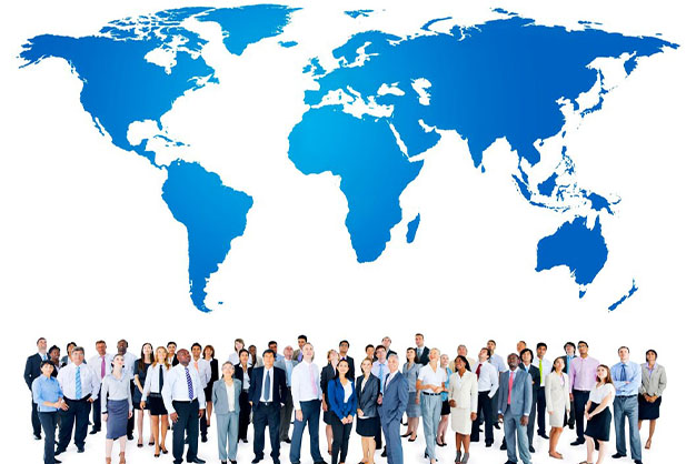 Global Presence box